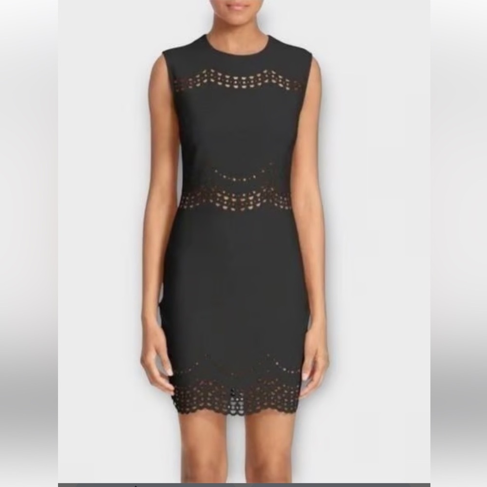 Elizabeth and James Women’s Black Cutout Cocktail Dress